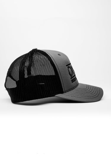 DMFD Logo Richardson 112 Hat Charcoal & Black