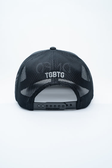 DMFD Logo Richardson 112 Hat Charcoal & Black