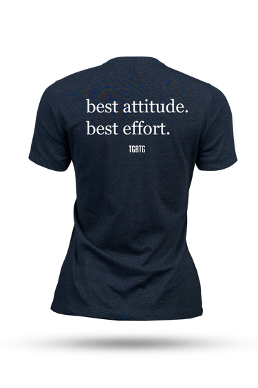 Women's Best Attitude, Best Effort Tee