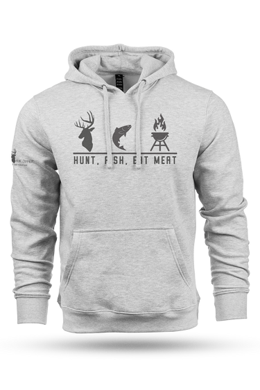 Hunt Fish Eat Meat Hoodie DeerMeatForDinner